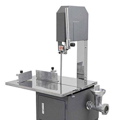 Stark USA 2-in-1 550W Commercial Butcher Band Saw and Sausage Stuffer Machine Slicer Meat Bone Sausage Carne Electric Meat Saw - Thumbnail 2