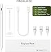 HATOKU Stylus Pen for iPad 2018-2025, 15 Mins Fast Charging Magnetic Pencil (1st Generation) with Tilt Sensitivity & Palm Rejection for iPad 6-8/9/10/11, Air 3/4/5/M2/M3, Mini 5/6/7, Pro 11/12.9/M4/M5