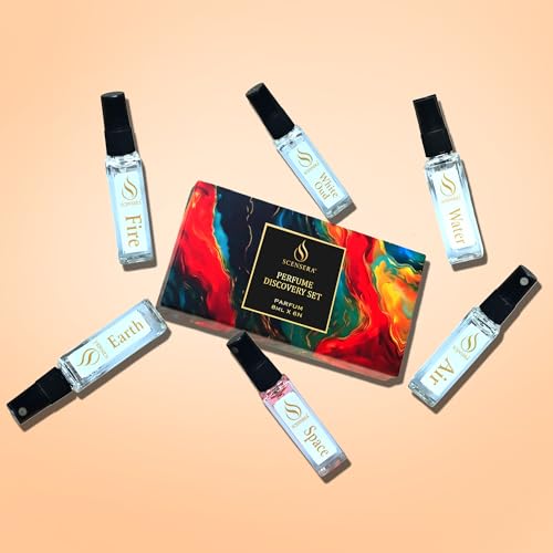 Image of Signature Discovery Perfume Gift set Mini Travel Trial Pack Unisex for Men and Women |6x8ml|Long-Lasting Parfum Fragrances - better than EDP, EDT & EDC|Perfume For Man & Woman|Oud, Floral & Spicy Notes|