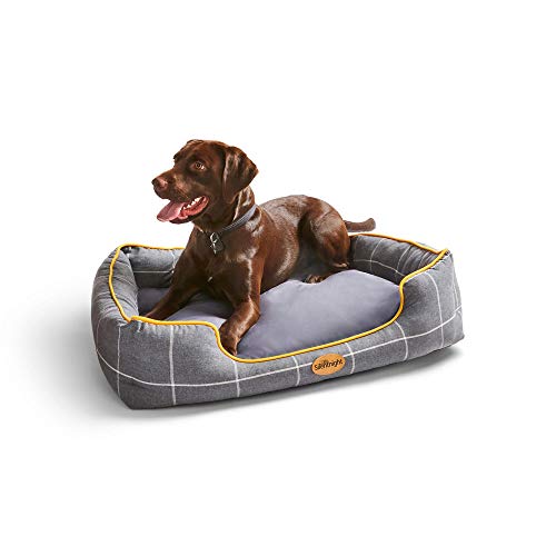 Silentnight Impress Memory Foam Pet Bed - Vet Puppy Kitten Dog Cat Orthopaedic Pet Basket Cushion - Washable Blanket Dogs Cats Beds, Small - Image 4