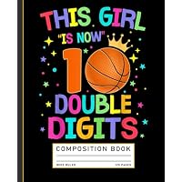 10th Birthday Basketball Notebook