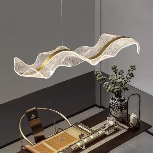 Lustre LED pour salle à manger - Suspension moderne dimmable avec télécommande - 4