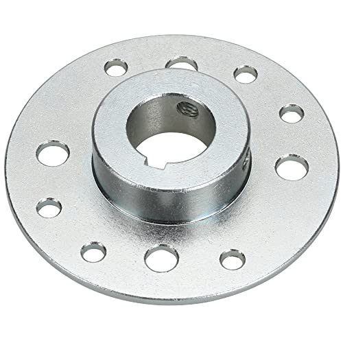 GREHUA Rear Steel Sprocket Drum Brake Hub 1" Bore 1/4" Keyway with Hardware Kit for Predator 212cc 196cc 6.5hp Dune Buggies Drift Trike Heavy Duty Go Kart Cart Parts