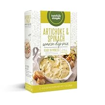 Tastefully Simple Artichoke and Spinach Warm Dip Mix, 0.5 Ounce Pack of 2