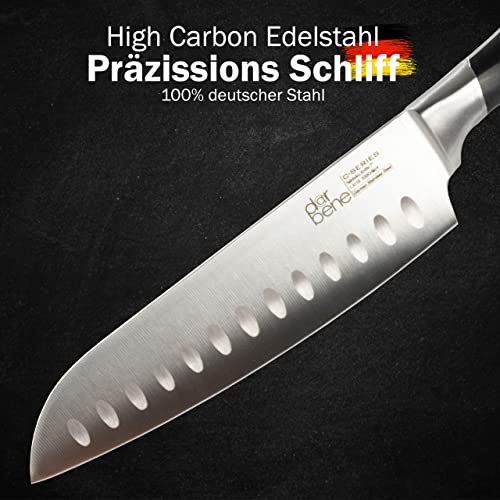 DarBene Santokumesser 20 cm C-Series aus Edelstahl mit ABS-Griff