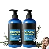 Biotin Shampoo for 3X Thicker, stärkendes Haarshampoo, Schuppenshampoo, Shampoo für...