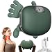 4D Nackenmassagegerät Mit Wärme, Massagegerät Nacken, Nackenmassage, Neck Massager Mit 3 Massagestufen 2 Temperaturstufen, Elektrische Schulter Massagegerät für Nacken,Zuhause,Büro,Reisen