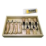 Flexcut Carving Tools, Deluxe Palm & Knife Set