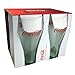 ARC International Luminarc Coca Cola Green Bell Soda with Red Logo Tumbler, 20.75-Ounce, Set of 4