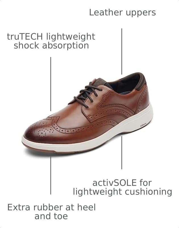 Image of Rockport Men's Noah Wingtip