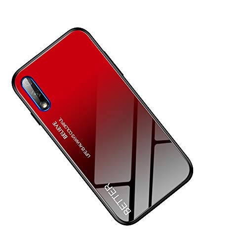 Hülle® Gradient Color Anti-Scratches Glass Case for Huawei Honor 9X Pro (5)