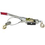 AB Tools Manual Winch 4 Ton Cable Puller Long Handle Ratchet Winch