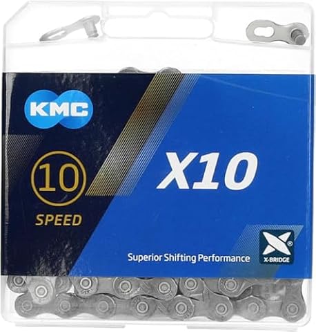 Kmc BX10GG114 Łańcuch Rowerowy, Szary, 10 Sztuk