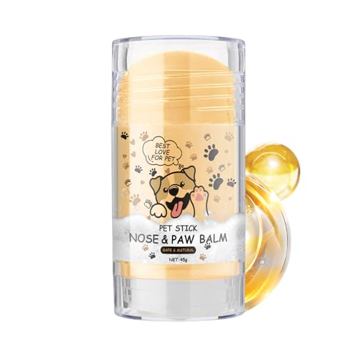 Pfotenbalsam Für Hunde | Leckbarer Feuchtigkeitsspendender Winter Nasenbalsam Stift -...