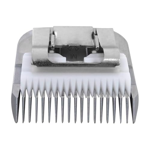 Cuchilla de cortaúñas, hoja desmontable para aseo de perros, hoja de acero inoxidable, tamaño 4F de 9,5 mm para cortaúñas Wahl KM2, KM5, KM10, A5