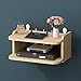 Wandregal schwimmendes Regal wandmontiertes Set-Top-Box-Regal Router DVD-Player-Komponentenregal Satellitenempfänger-Speicherregal Spielregal TV-Zubehör Audio-Videokonsole/A / 29×19×16cm
