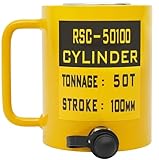 50 Ton Hydraulic Cylinder Jack Automotical Retracting Hollow Hydraulic Porta Power Ram with Handle 4