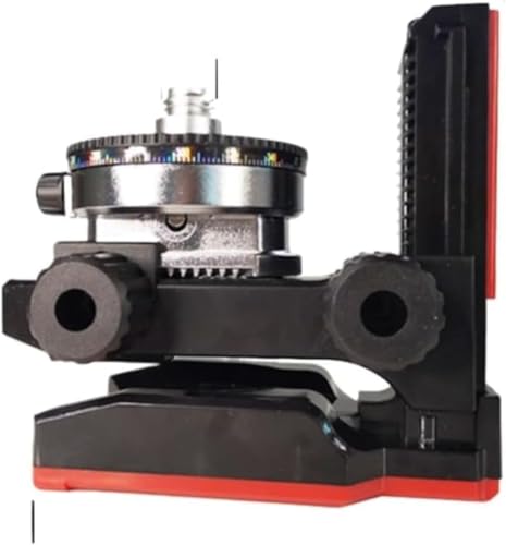 Giawkca マグネット式レーザーレベル、マグネット式ブラケット、5/8インチインターフェース、ネジ式垂直位置超強力マグネット吸着、壁掛け、L字型多機能 (Lブラケット(アップグレード版)新)