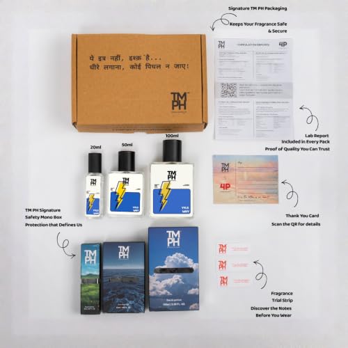 Image of TMPerfumehouse Yyls WHY EDP for Men | Fresh, Amber & Long Lasting Perfume Spray | Warm Spicy, Fruity & Woody Fragrance | Luxury Gift for Him | TMPH | 50ml