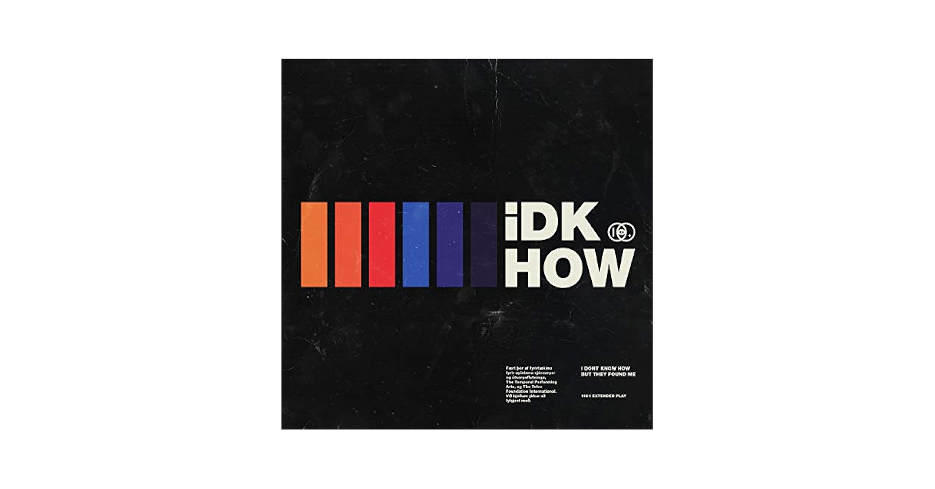 I DONT KNOW HOW BUT THEY FOUND ME - 1981 Extended Play