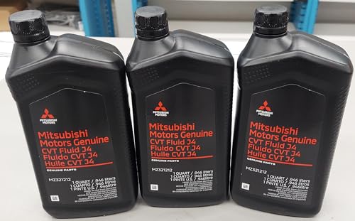 Genuine Mitsubishi OE CVT Transmission J4 Fluid 3 Quarts. MZ320185