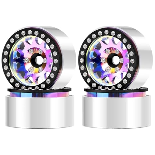 Pneus RC 1.9 antidérapants et roues Beadlock pour MST et Redcat Gen 8
