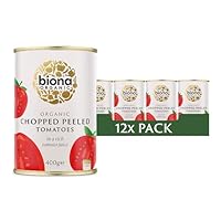 Biona Organic Chopped Peeled Tomatoes, 400g
