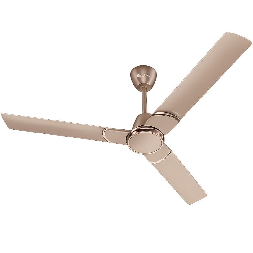 Image of Bajaj Classico Sleek Deco 5S 1200MM BLDC Ceiling Fan with Remote | BEE 5 Star Rated Energy Efficient | Sleek Aesthetic Design | High Air Delivery |2-Year Warranty | Rust Brown