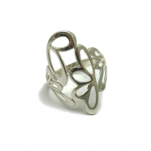 Bague en argent massif 925 Fleur R000947 Empress pour femme
