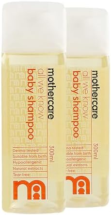Mothercare Baby Shampoo Gentle Wash 300ml Pack of 2