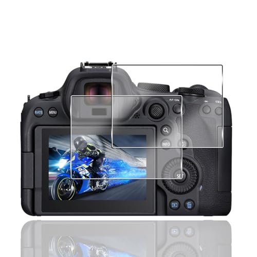 【2枚セット】 対応 Canon EOS R7 / R6 / R6 Mark II ガラスフィルム カメラ Canon EOS R6 Mark II 保護フィルム (2枚) 【日本製素材旭硝子製】 用 Canon EOS R7 / R6 / R6 Mark