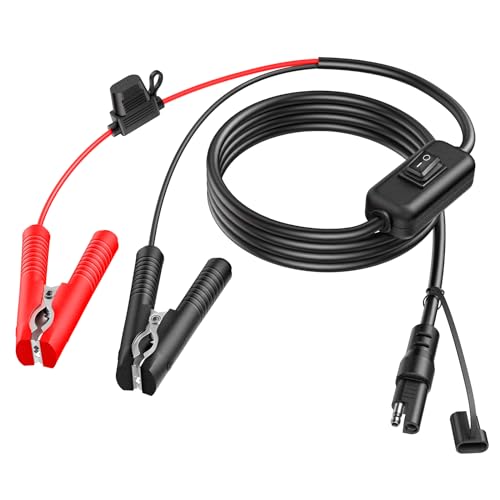 EXTRACTME 10FT 16AWG SAE Battery Connector Wire Harness,