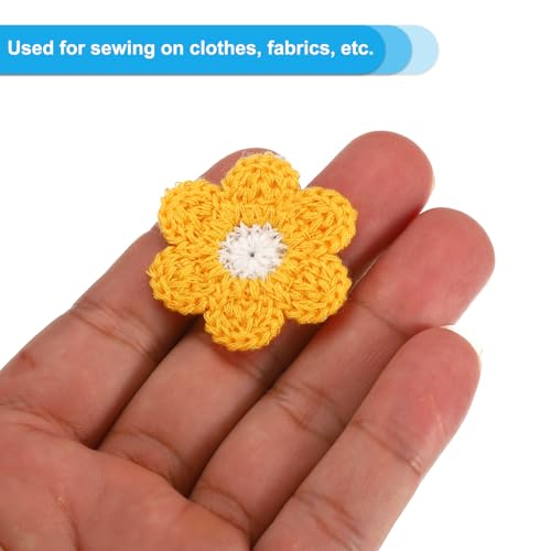 Fleur correctif brodé application vêtement écusson à coudre pour jean et chapeau