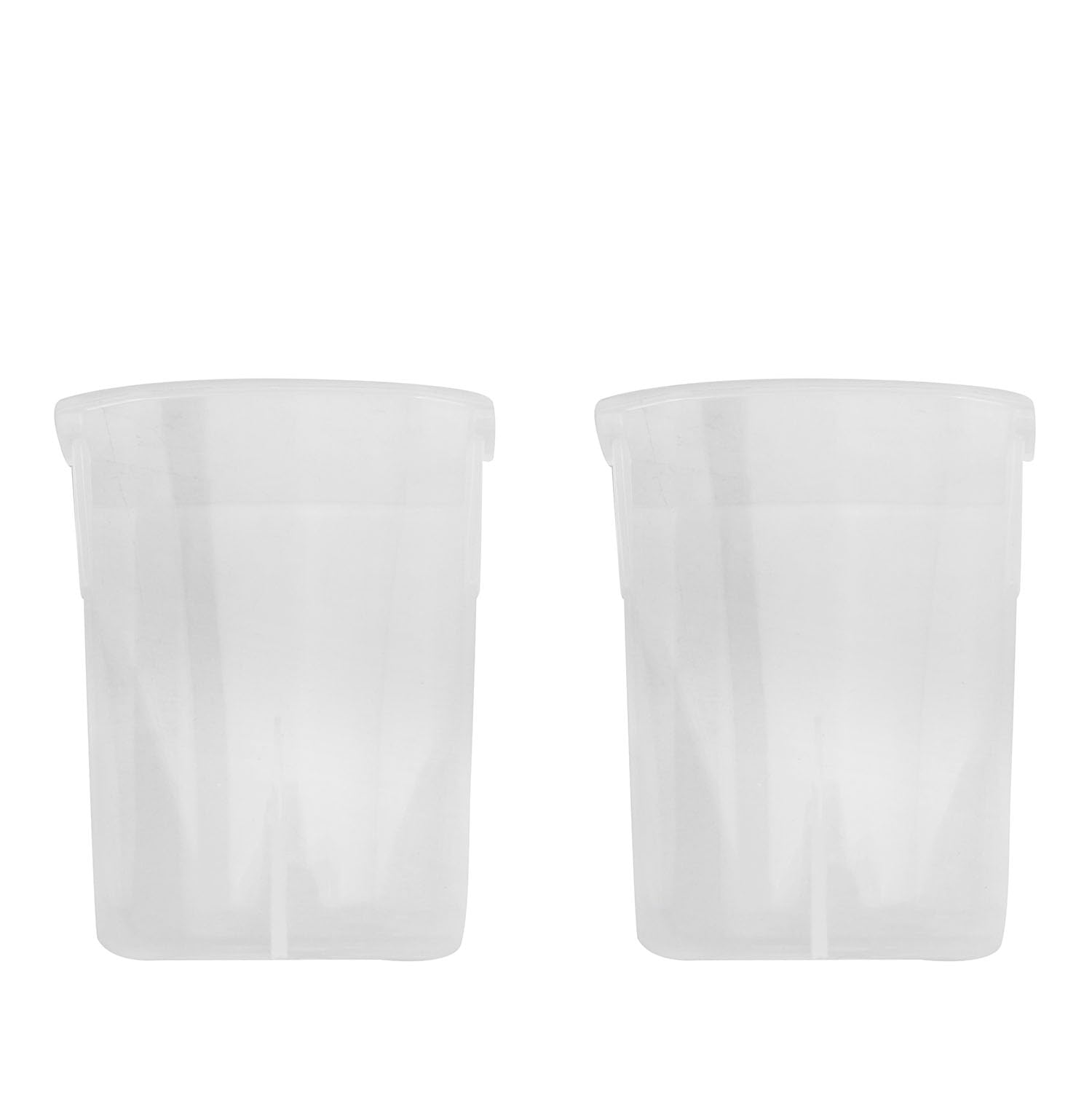 JCBIZ 2PCS Electric Pressure Cooker Water Reservoir Transparent Plastic Rice Cooker Catch Cup Water Reservoir Replacement 2.95x2.44in Original Condensate Collection Cup