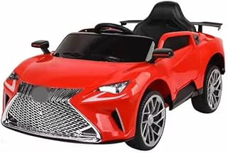 سيارة كهربائية للأطفال بمقعدين مع جهاز تحكم عن بعد، لون عشوائي