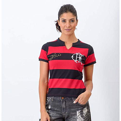 Camisa Feminina Flamengo Tri Zico P