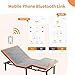 ESHINE Split King Adjustable Bed Frame with Mattress - 10 Inch Gel Memory Foam Mattress, Bluetooth APP Control, Wireless Remote, Zero Gravity, Anti Snore, Head and Foot Incline, 2000 Series