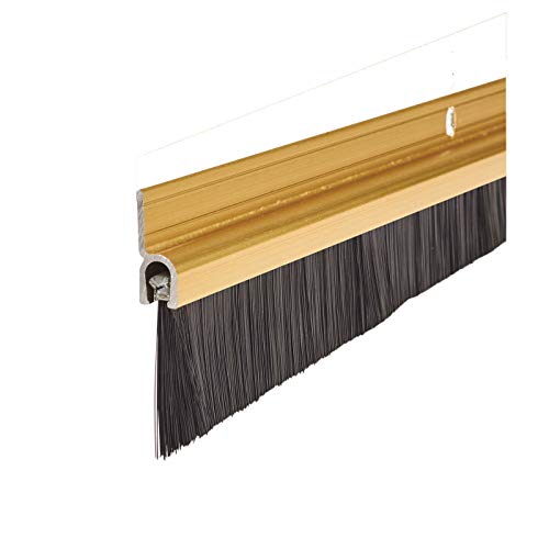 S&Q™ Gold 50mm Long Door Brush Strip Draft Excluder 914mm - 36 Inches