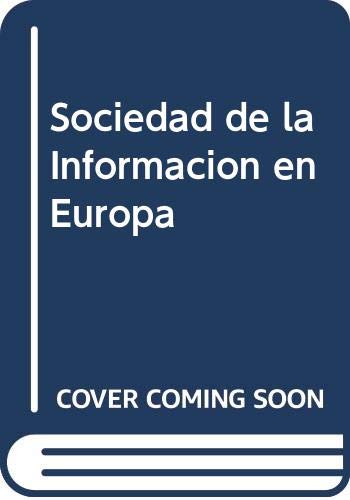 Portada de Sociedad de la información en Europa
