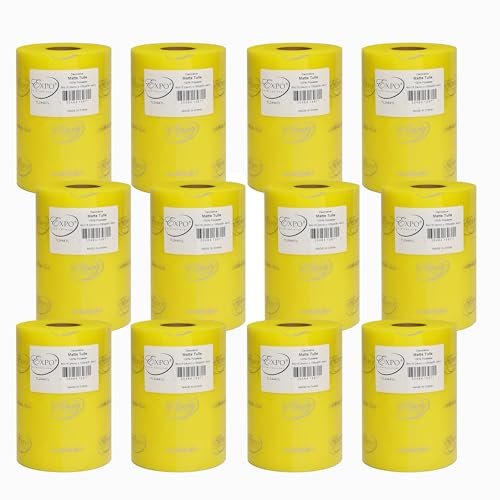 Expo International Value Pack of Decorative Matte, 12 Rolls/Spools of 6