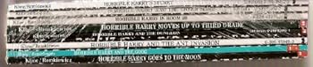 Horrible Harry 8 Book Set Horrible Harry in Room 2b, HH and the Dungeon, Hh and the Drop of Doom, HH and the Ant Invasion, HH and the Kickball Wedding, HH and the Green Slime, HH Secret, HH and the Pu
