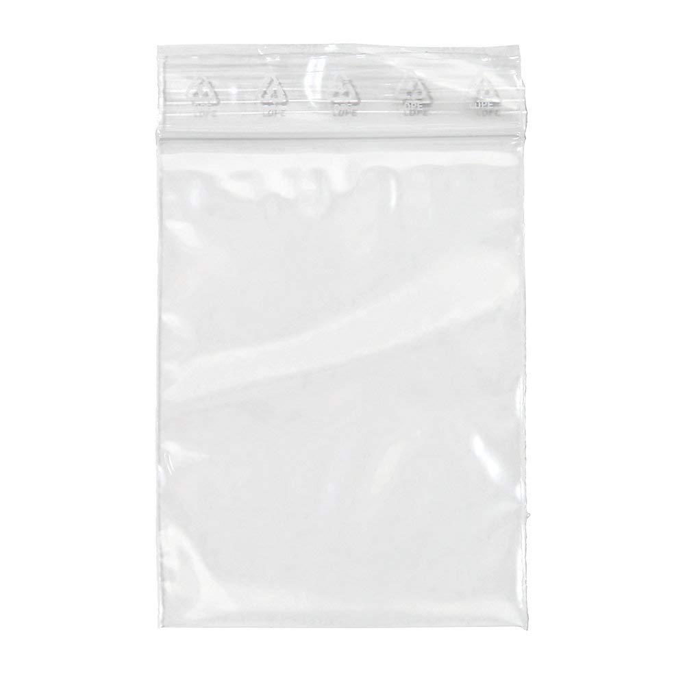 Buste Polietilene con Chiusura Grip TG70100 7x10 cm Trasparenti