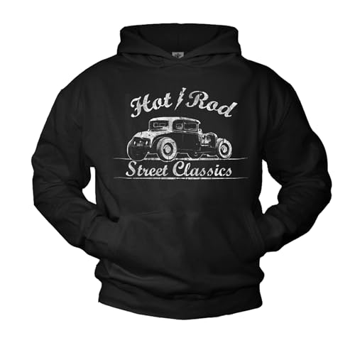 Pull à capuche Rockabilly Hot Rod pour vos sorties en ville