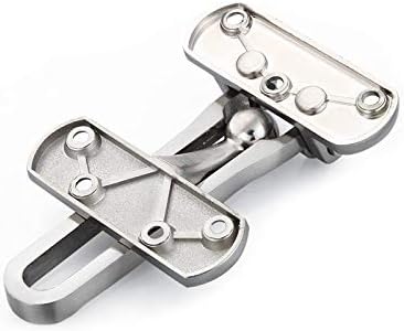 Miniatura 4 de TOGU Cerradura de barra oscilante de acero inoxidable sólido para puerta de seguridad para el hogar, dormitorio, apartamento, hotel, dormitorio,