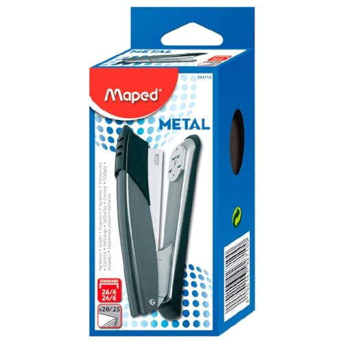 Grampeador 26/6, Maped, Start Master 1 Half Strip, 392710, Preto