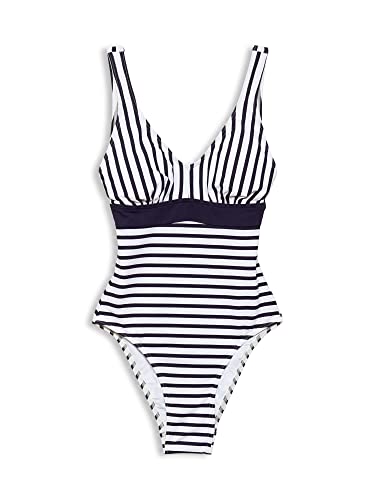 ESPRIT Slip mit gepunktetem Bindegürtel