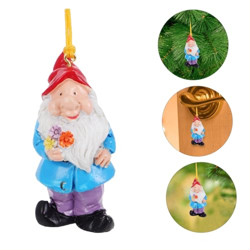 Suspension murale gnome en résine pour décorer vos murs vides - 2