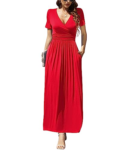 green emerald velvet dress MO&Co. Women's Pleated Flowy Maxi Dress Black Size Xs