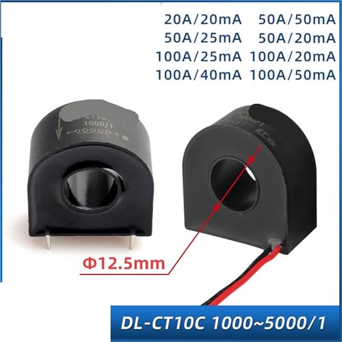 Transformador de corriente DL-CT10C-2000 de alta precisión, modelo de 1 unidad para control 3