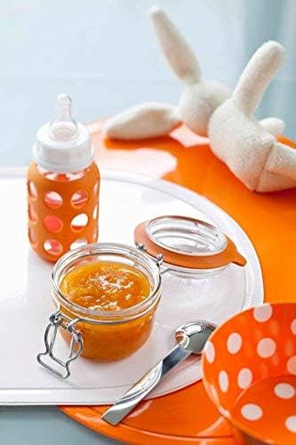 Miniatura 6 de Le Parfait Super Terrine - Tarro de vidrio francés de 4 onzas (paquete de 4) de 4.2 fl oz, sello de goma hermético y tapa de vidrio, tarros de